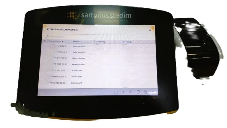 FILTER INTEGRITY TEST 4 Filter Integrity Machine